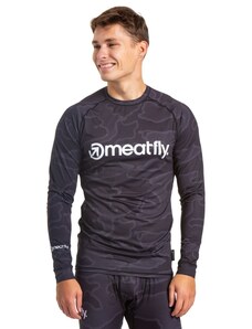 Pánske termo tričko Avery Meatfly čierna/sivá