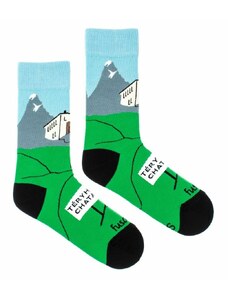Fusakle Teryho chata veselé turistické ponožky