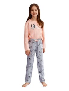 Taro Dievčenské pyžamo Sarah Zebra