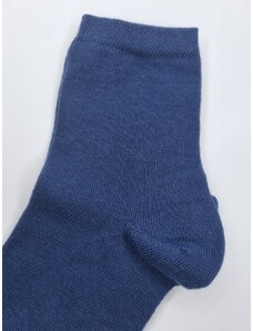 Ponožky vysoké Wola oceľovo-modrá