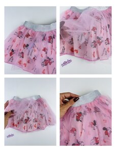 Cactus Clone Tutu suknička pre deti-Minnie Mouse, ružová