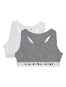 Tommy Hilfiger Underwear Podprsenka námornícka modrá / sivá / červená / biela
