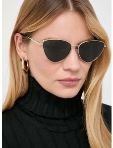 Slnečné okuliare Michael Kors CORTEZ dámske, zlatá farba, 0MK1140