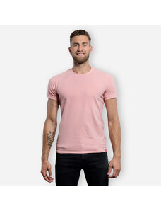 CityZen Ružové slim fit tričko DAVOS