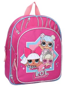 Vadobag Detský / dievčenský batoh s predným vreckom L.O.L. Surprise / LOL - 6L