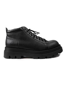 Členkové topánky Altercore Oscar pánske, čierna farba, Oscar Vegan