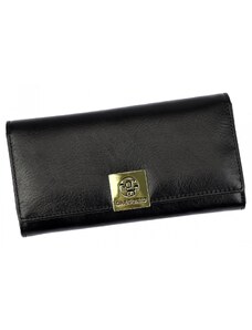 Dámska kožená peňaženka čierna - Gregorio Raffici čierna