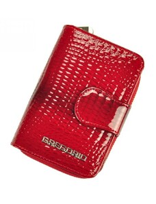 Dámska kožená malá peňaženka červená - Gregorio Manuella červená