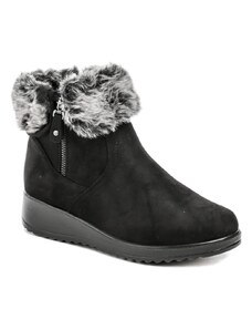 Scandi 262-0148-A1 čierne dámske zimné topánky