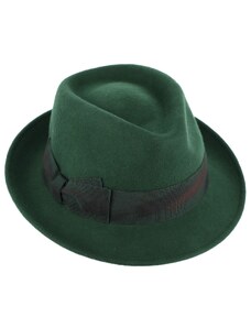 Fiebig - Headwear since 1903 Dámsky zelený nekrčivý klobúk trilby - Bema