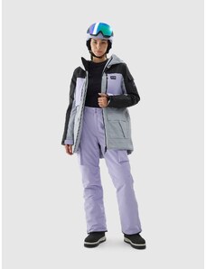 4F Dámska snowboardová bunda s membránou 15000 - fialová