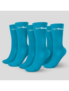 Ponožky 3/4 Socks 3Pack Aquamarine - GymBeam
