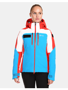 Dámska lyžiarska bunda Kilpi DEXEN-W modrá/červená