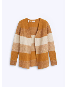 bonprix Pletený sveter s Good Cashmere Standard, farba hnedá