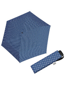 Doppler Mini Slim Carbonsteel MINIMALS - dámsky plochý skladací dáždnik modrá