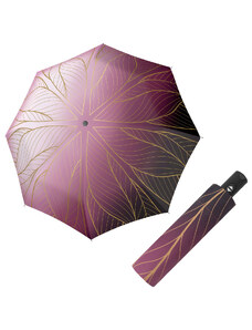 Doppler Magic Carbonsteel GOLDEN - dámsky plne automatický dáždnik vínová