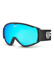 Lyžiarske a snowboardové okuliare pre deti VIF SKI & SNB Kids Black x Ice Blue