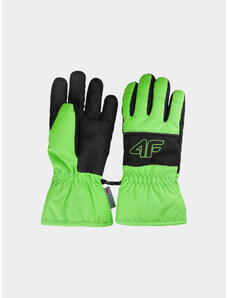 4F Chlapčenské lyžiarske rukavice Thinsulate - zelené