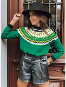 Women's sweater RUBY GLOW green Dstreet