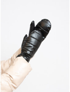 Women's mittens with one finger black Shelovet