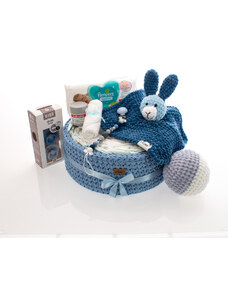 elsie Darčekový košík - pre bábätko veľký modrý