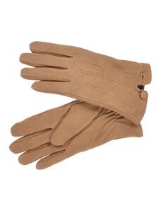SEEBERGER Dámske zimné semišové rukavice s teplou vlnenou podšívkou