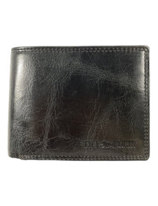 TillBurry Celokožená peňaženka - čierna 3440