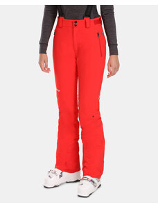 Dámske lyžiarske nohavice Kilpi DAMPEZZO-W červená