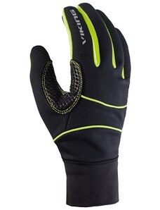 Unisex funkčné zimné rukavice Viking Lahti čierna/žltá
