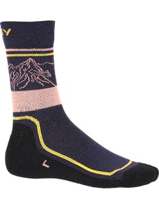 Viking Športové ponožky Boosocks Heavy Lady tmavo modrá/ružová