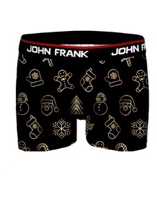 Pánské boxerky John Frank JFBD39-CH-GOLD PIECES