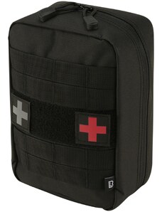 Brandit Large black Molle first aid pouch