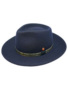 Luxusný modrý klobúk Mayser - Monako