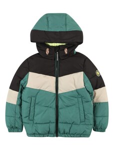 GARCIA Zimná bunda béžová / zelená / čierna