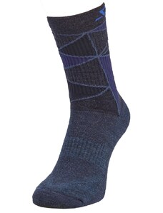 Unisex zateplené ponožky Silvini Vallonga tmavo modrá