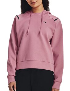 Mikina Under Armour Unstoppable Flc Hoodie-PNK 1379843-697
