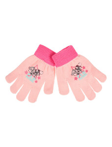 Dievčenské rukavice PAW PATROL svetlo ružové