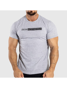 Pánske športové tričko Iron Aesthetics Shadow, sivé