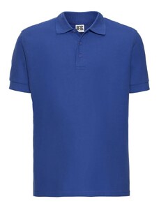 Men's Ultimate Russell Blue Cotton Polo Shirt