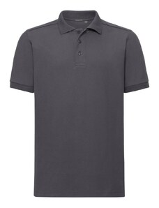 RUSSELL Men's T-shirt Tailored Stretch Polo R567M 95% smooth cotton ring-spun 5% Lycra 205g/210g