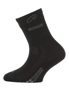 Lasting TJS 900 tenké merino ponožky černá S