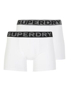 Superdry Boxerky tmavosivá / čierna / biela