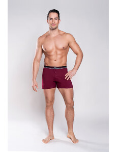 Italian Fashion Men's boxer shorts Logan - burgundy