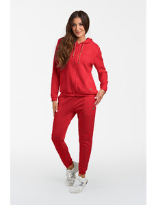 Italian Fashion Women's Long Sleeve Sweatshirt - Red