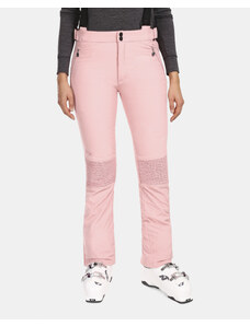 Dámske softshellové lyžiarske nohavice Kilpi DIONE-W svetlo ružová