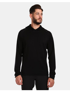 Pánsky vlnený sveter s kapucňou Kilpi MOSEO-M čierna