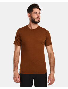 Pánske tričko z merino vlny Kilpi SLOPER-M hnedá