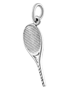 Ligot Moderný prívesok tenisová raketa zo striebra PRMP10640