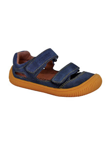 Protetika Barefoot Barefoot sandále Berg Gris - sivá/oranžová
