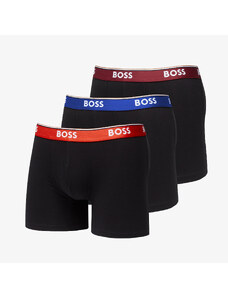 Boxerky Hugo Boss Power Boxer Briefs 3-Pack Black